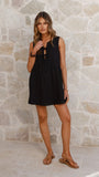 Sahara Mini Dress Black