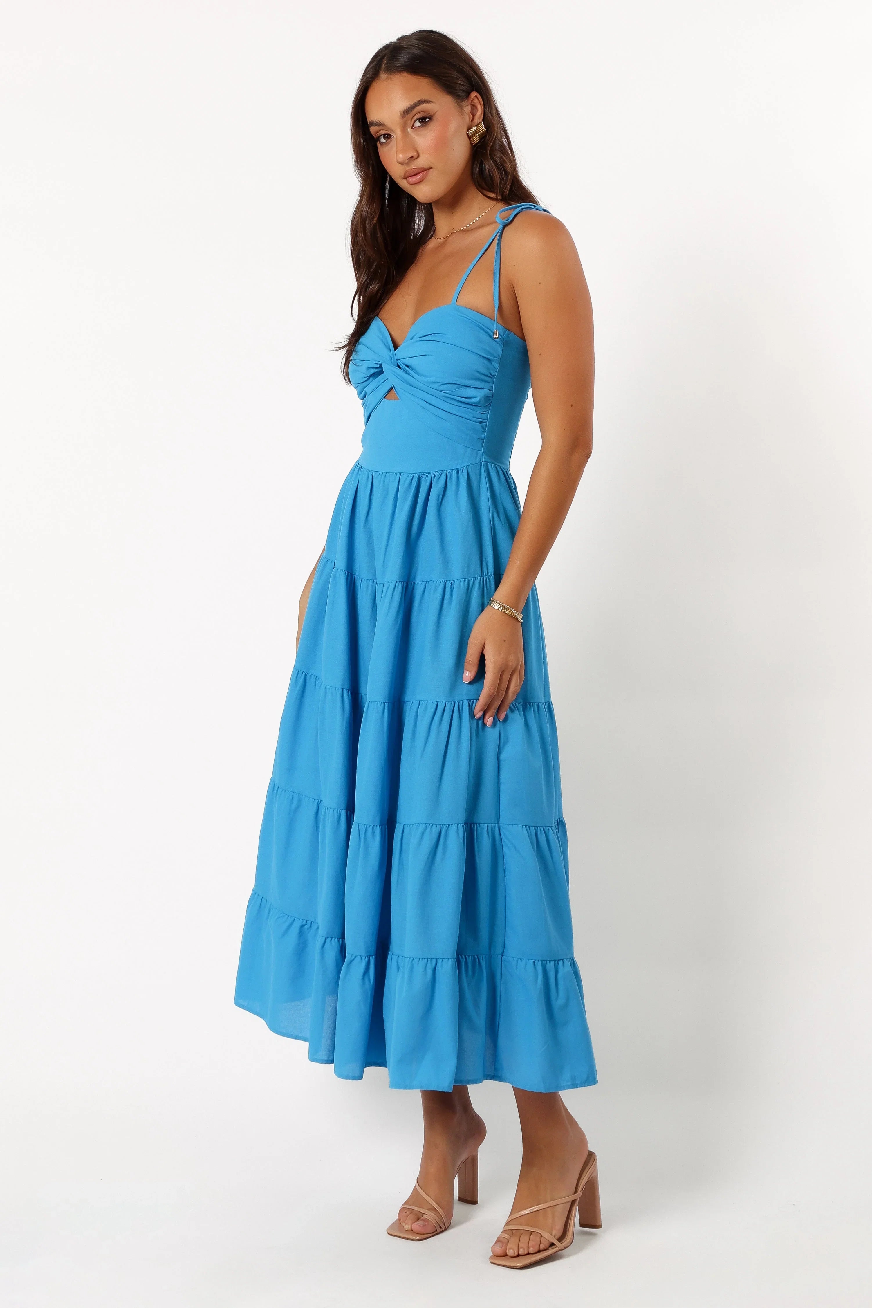 Lenny Maxi Dress Blue