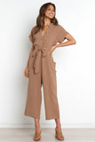 Archie Jumpsuit Mocha