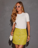 Brissa Short Sleeve Sweater Tee