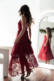 Elijah Maxi Dress Red