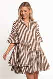 Jacqueline Mini Dress Chocolate