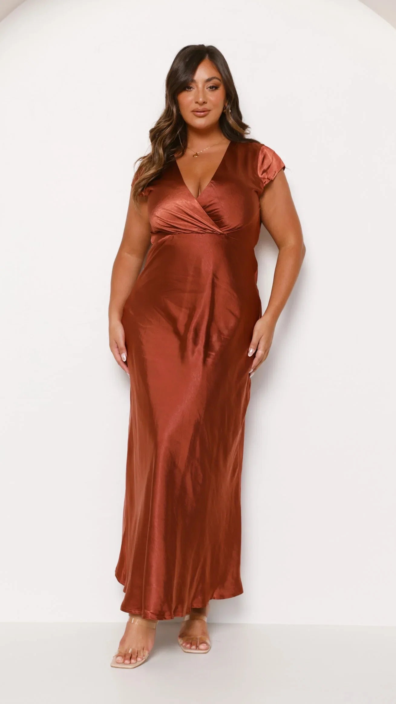 Selma Maxi Dress Rust