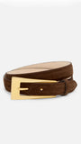Stacey Belt Chocolate Gold