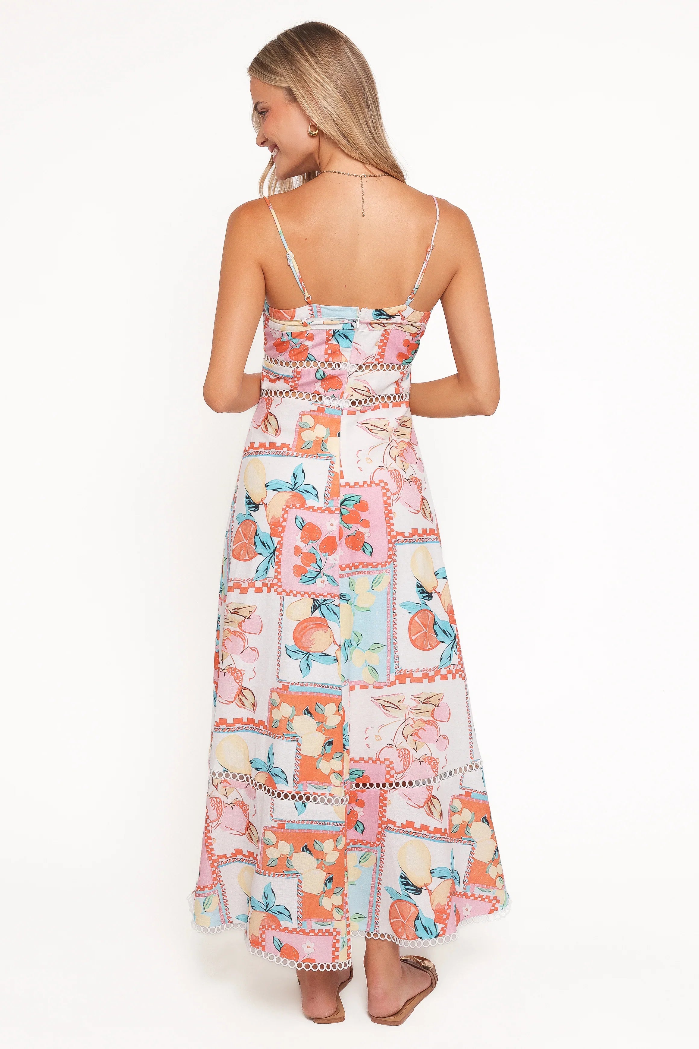 Adalynn Maxi Dress Fruit Print