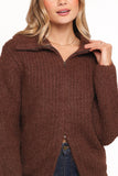 Miffy Zip Through Cardigan Chocolate