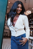 Caterina Button Cardigan Cream