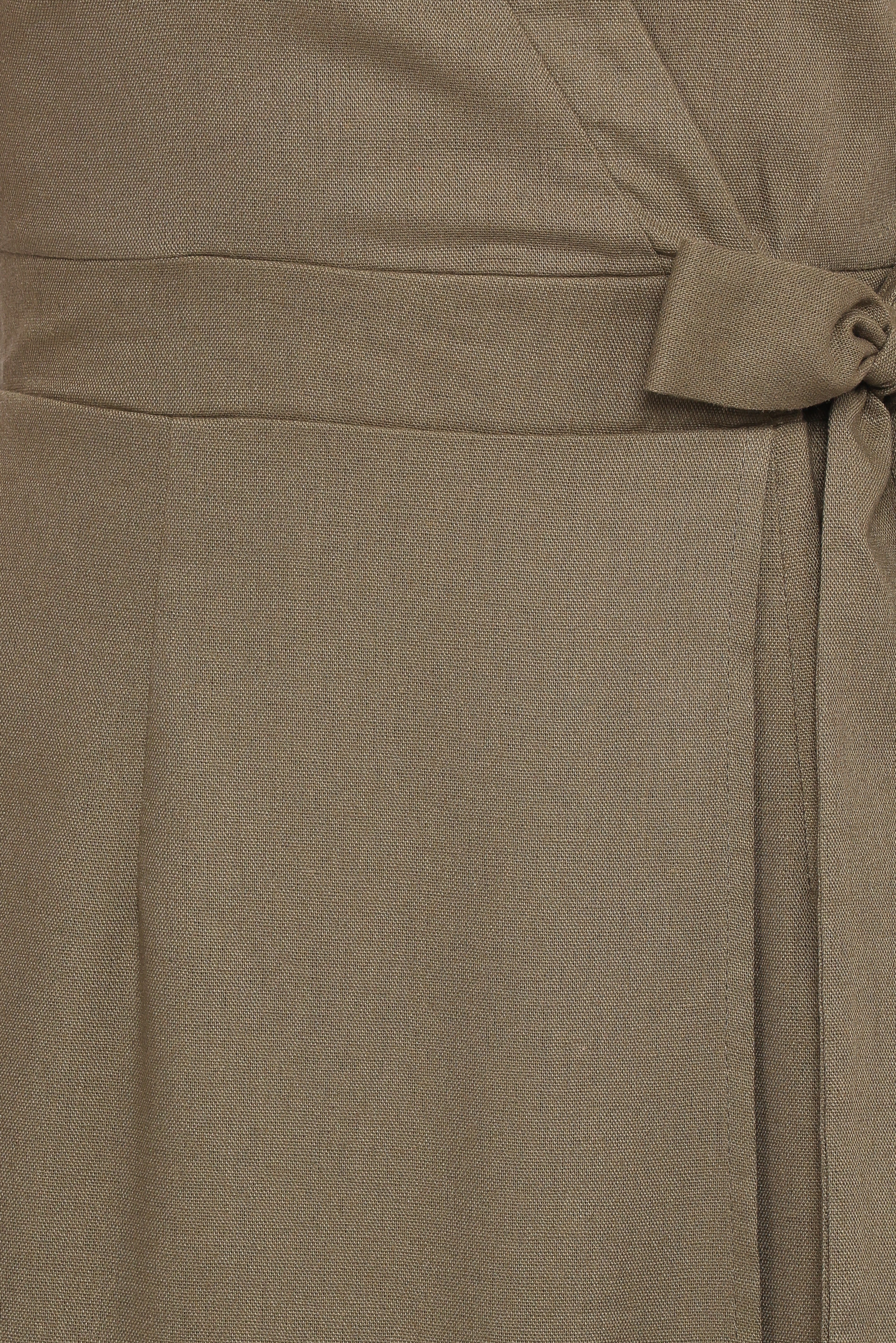 Leontine Midi Dress Olive