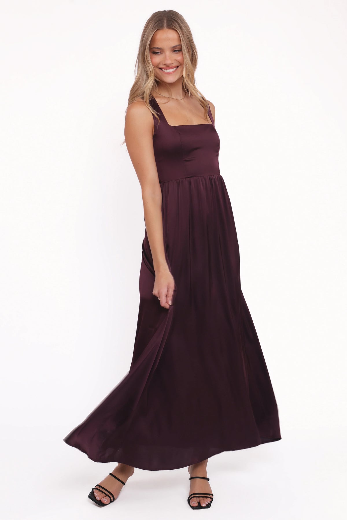 Elania Maxi Dress Plum
