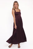 Elania Maxi Dress Plum