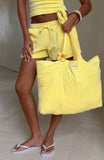 Causing Commotion Terry Tote Lemon