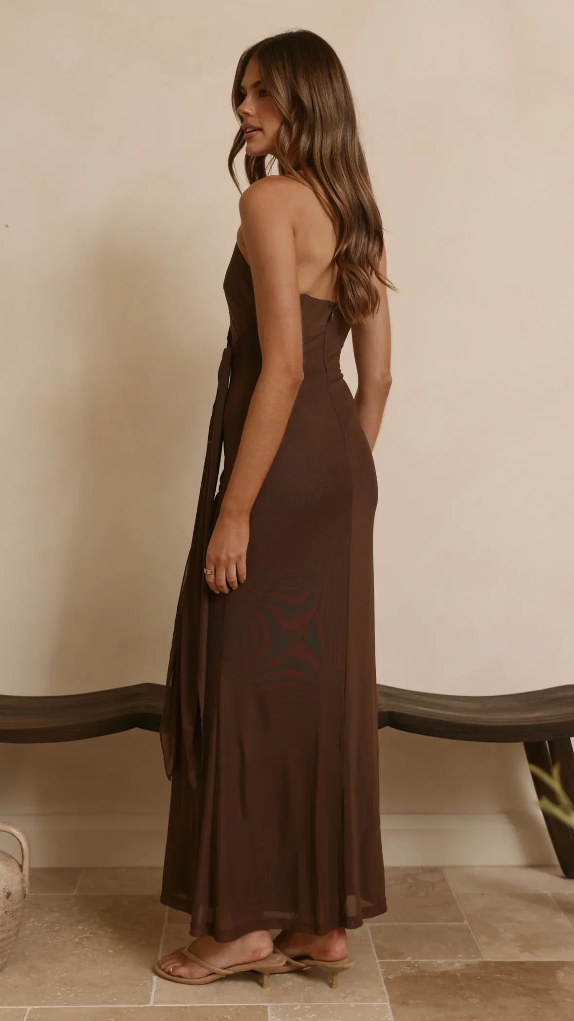 Joslin Maxi Dress Chocolate