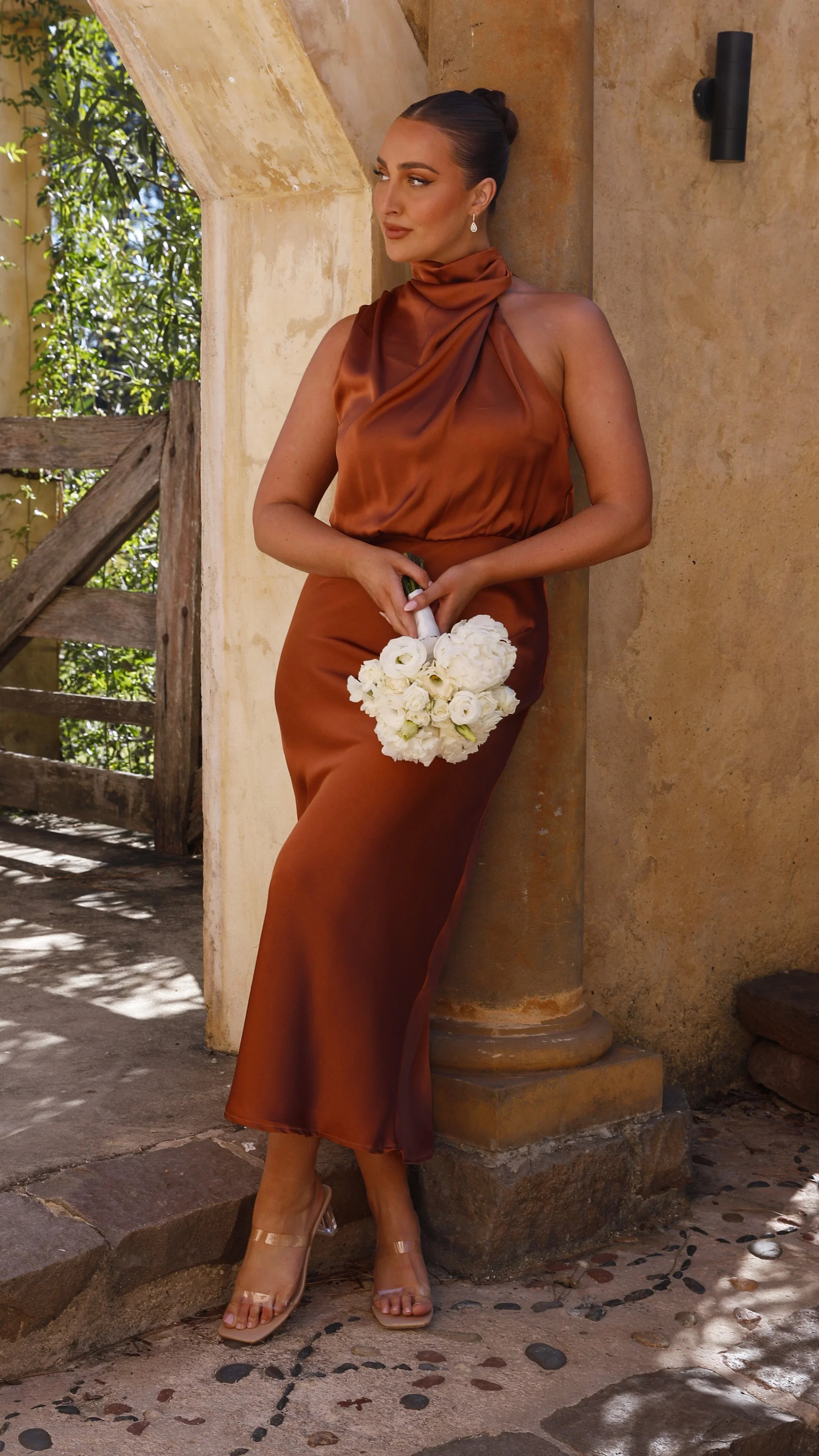 Esther Maxi Dress Copper