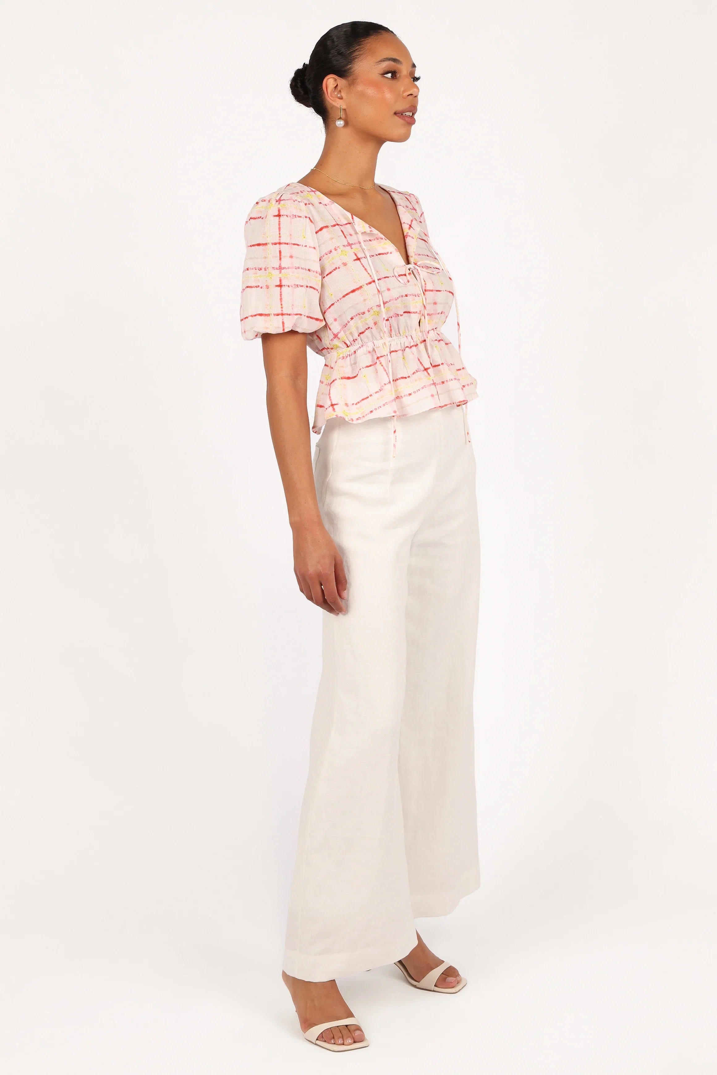 Pippi Top Sunset Check