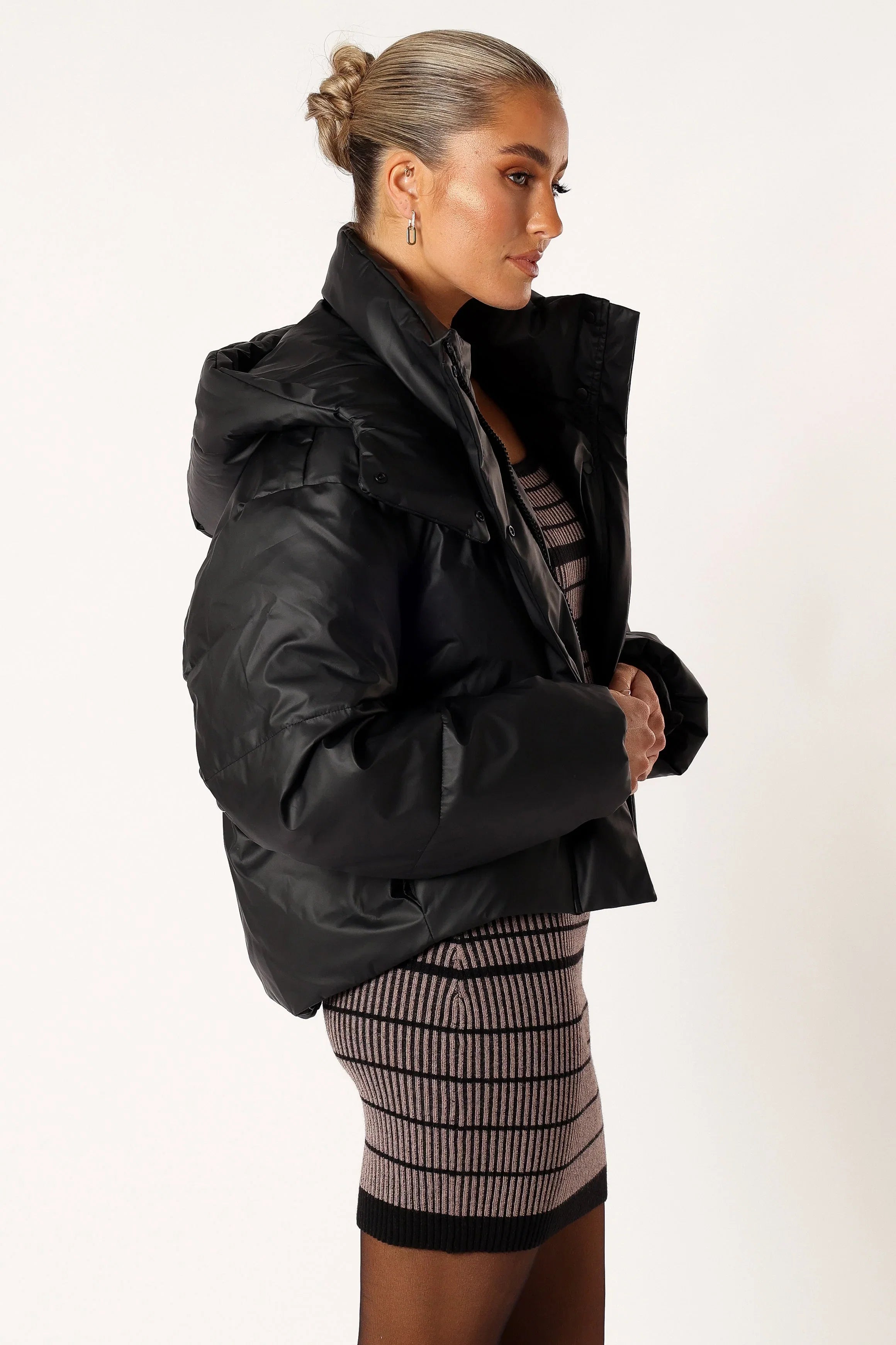 Tania Puffer Jacket Black