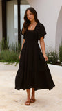 Lainey Midi Dress Black