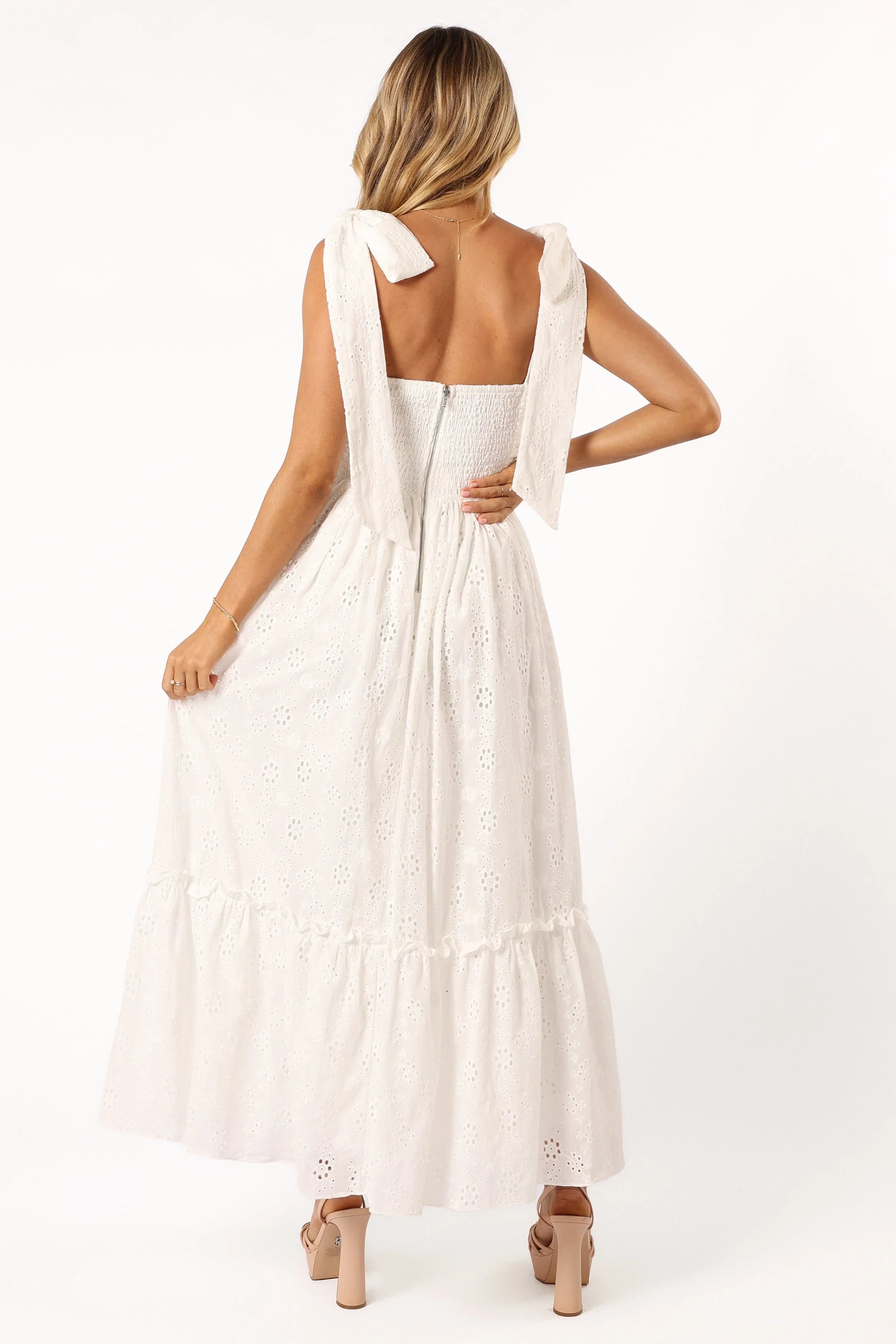 Fiora Maxi Dress White