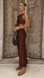 Amy Maxi Dress Chocolate