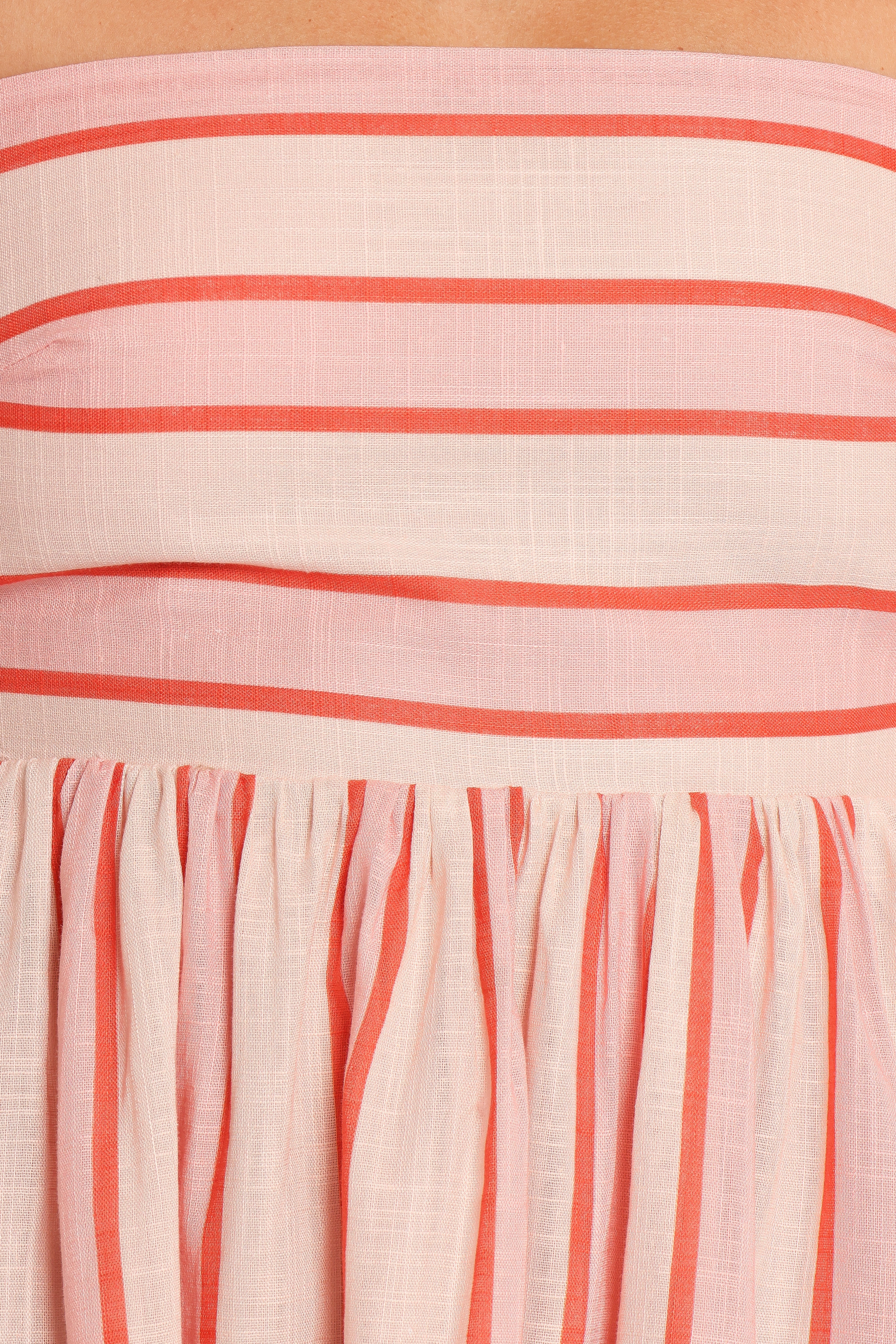 Odessa Maxi Dress Pink Stripe
