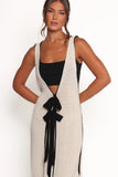 Draco Midi Dress Cream
