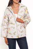 Danica Barn Jacket Khaki Floral