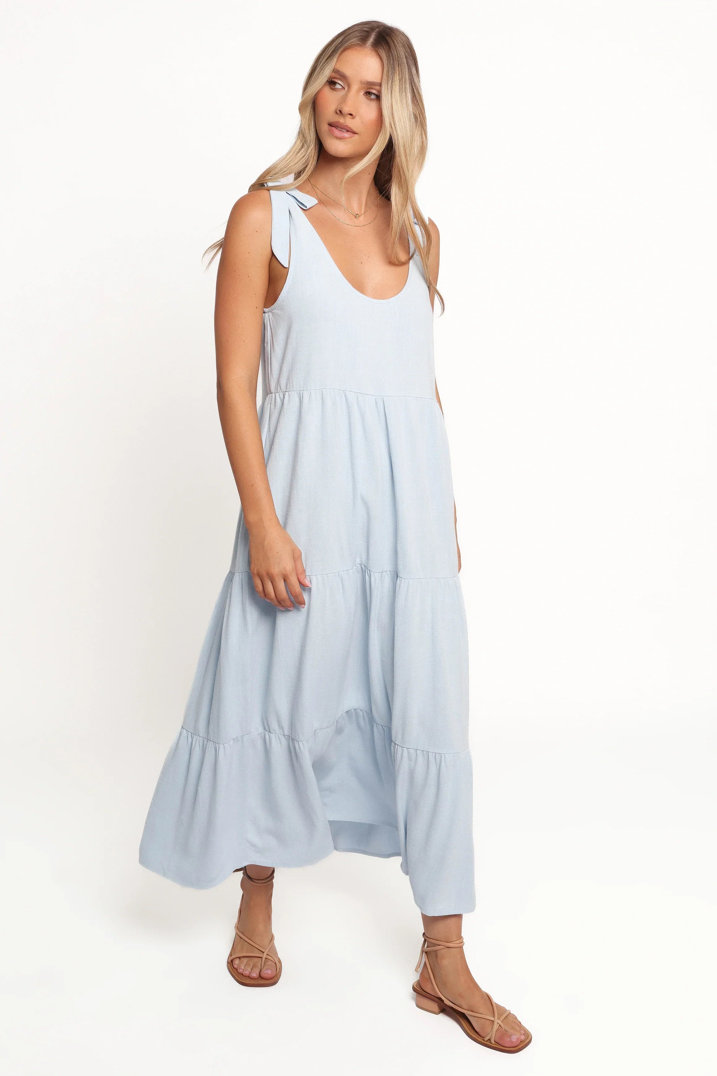 Marcy Midi Dress Blue