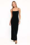 Everlee Maxi Dress Emerald Velvet