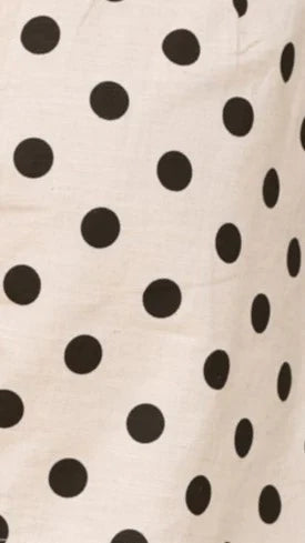 Laolani Shorts Oat Black Polka