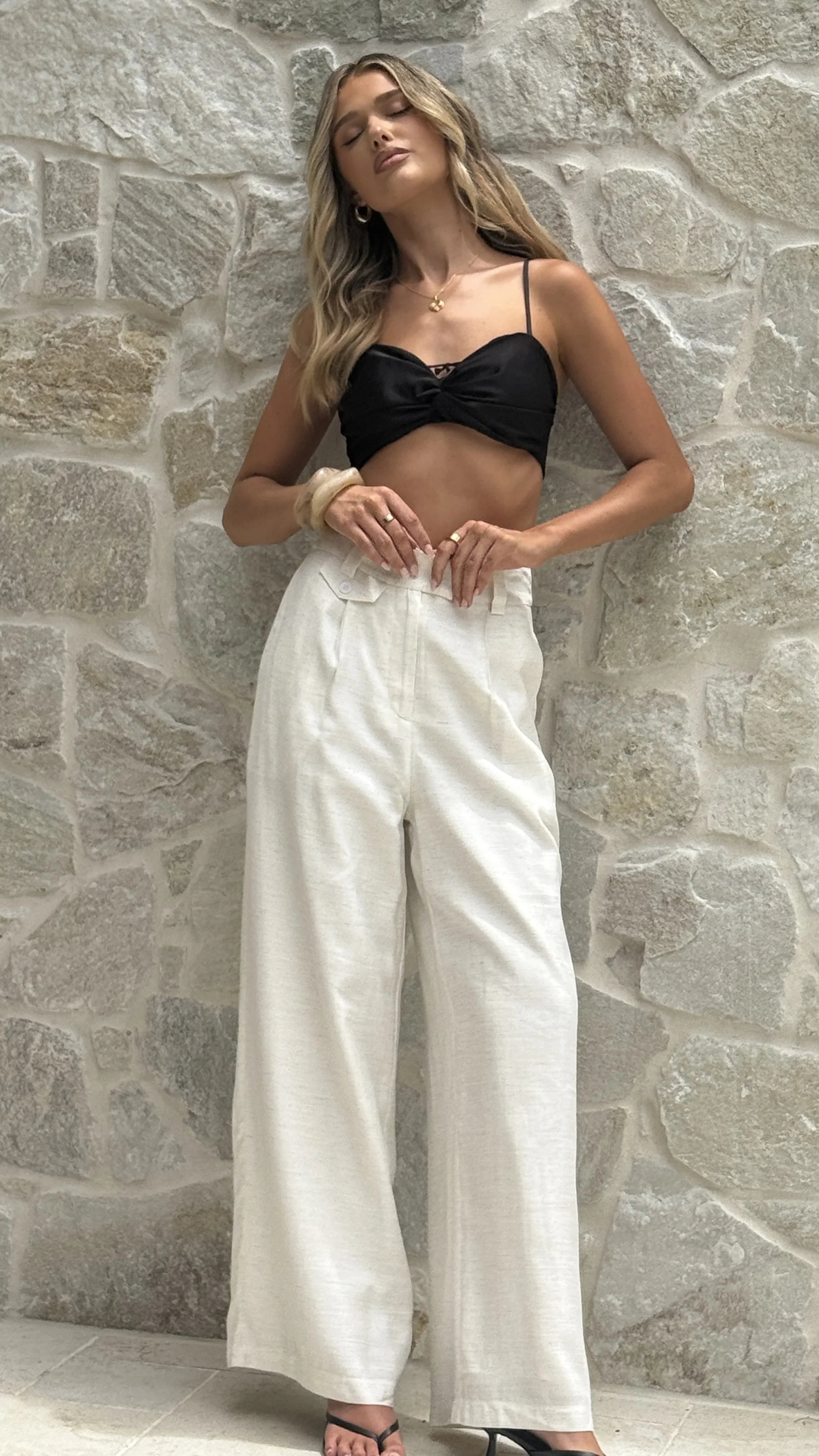 Toni Pants Stone
