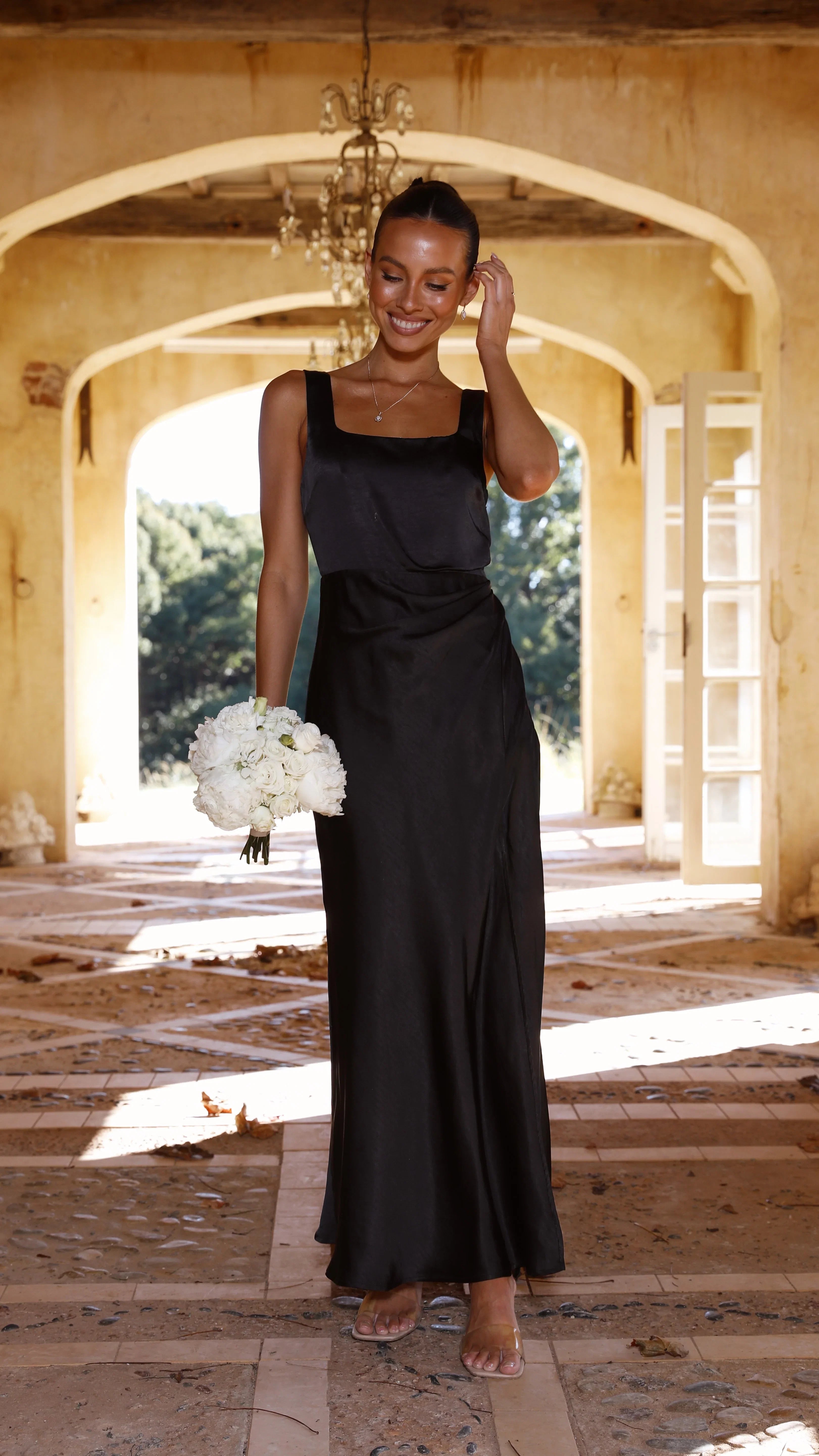 Alaria Maxi Dress Black