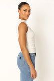 Nissa Top Off White
