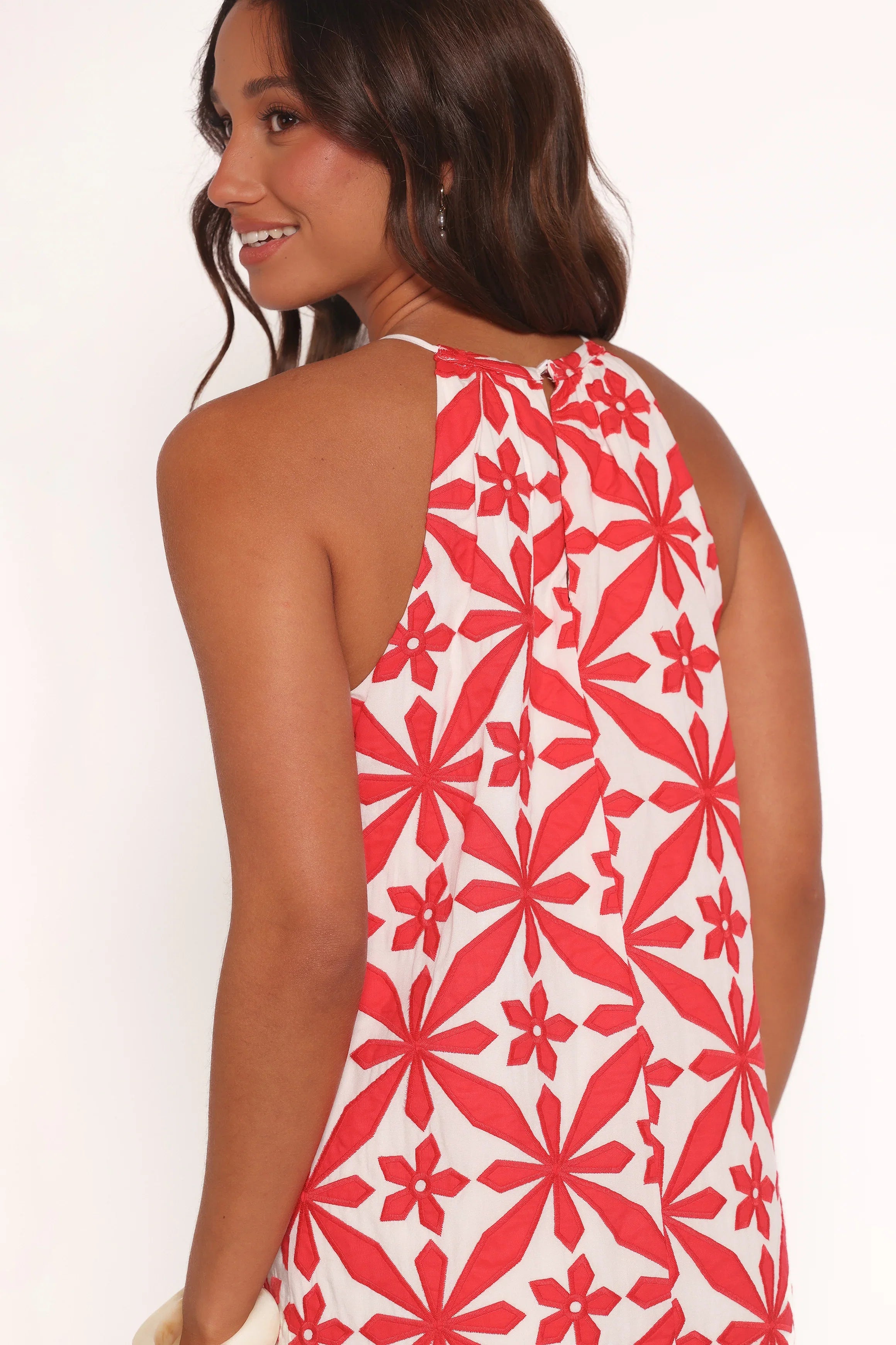 Kaelia Mini Dress Red