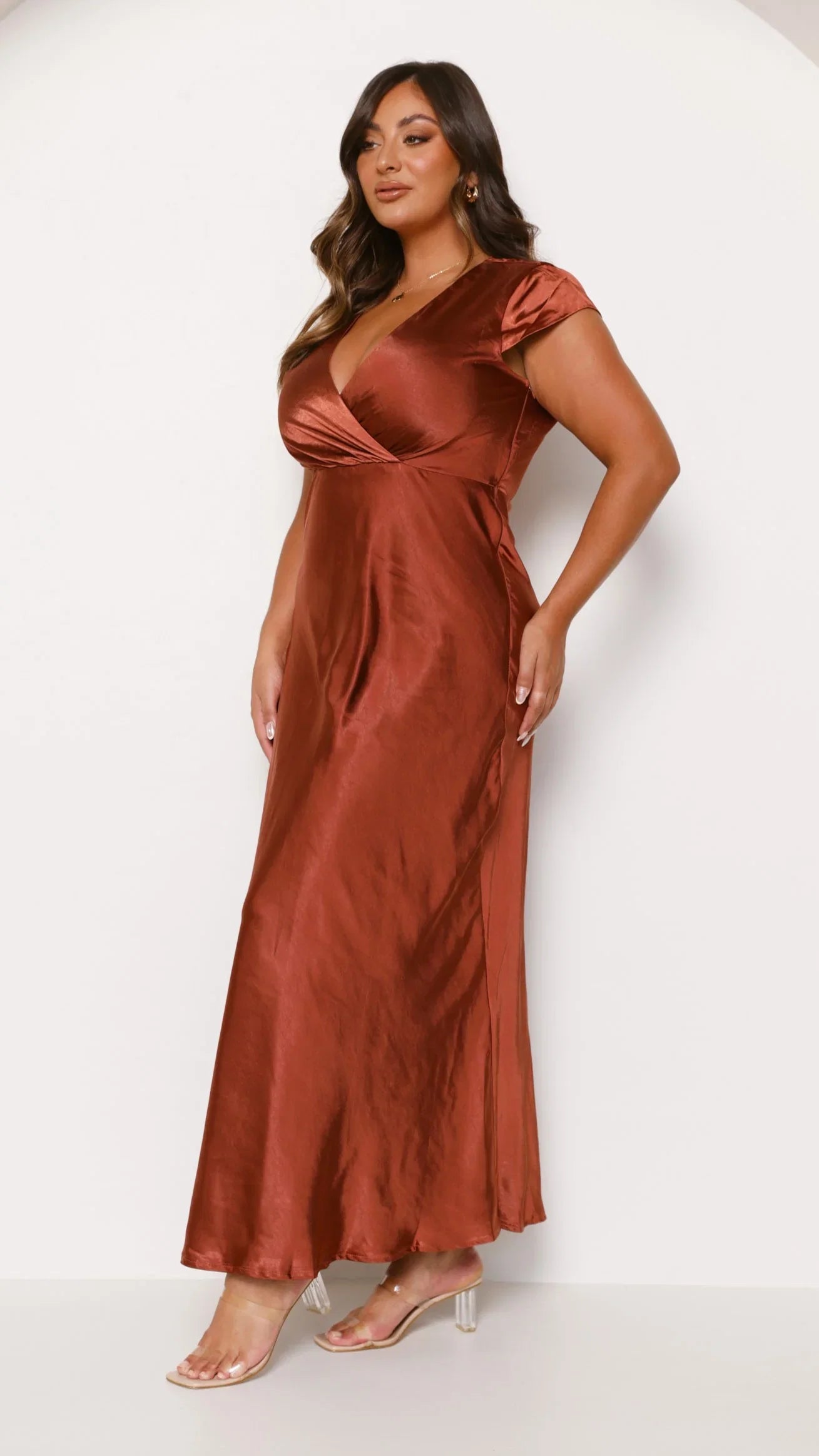 Selma Maxi Dress Rust