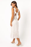 Meadow Lace Midi Dress Ivory