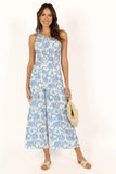 Rae Jumpsuit Blue Floral