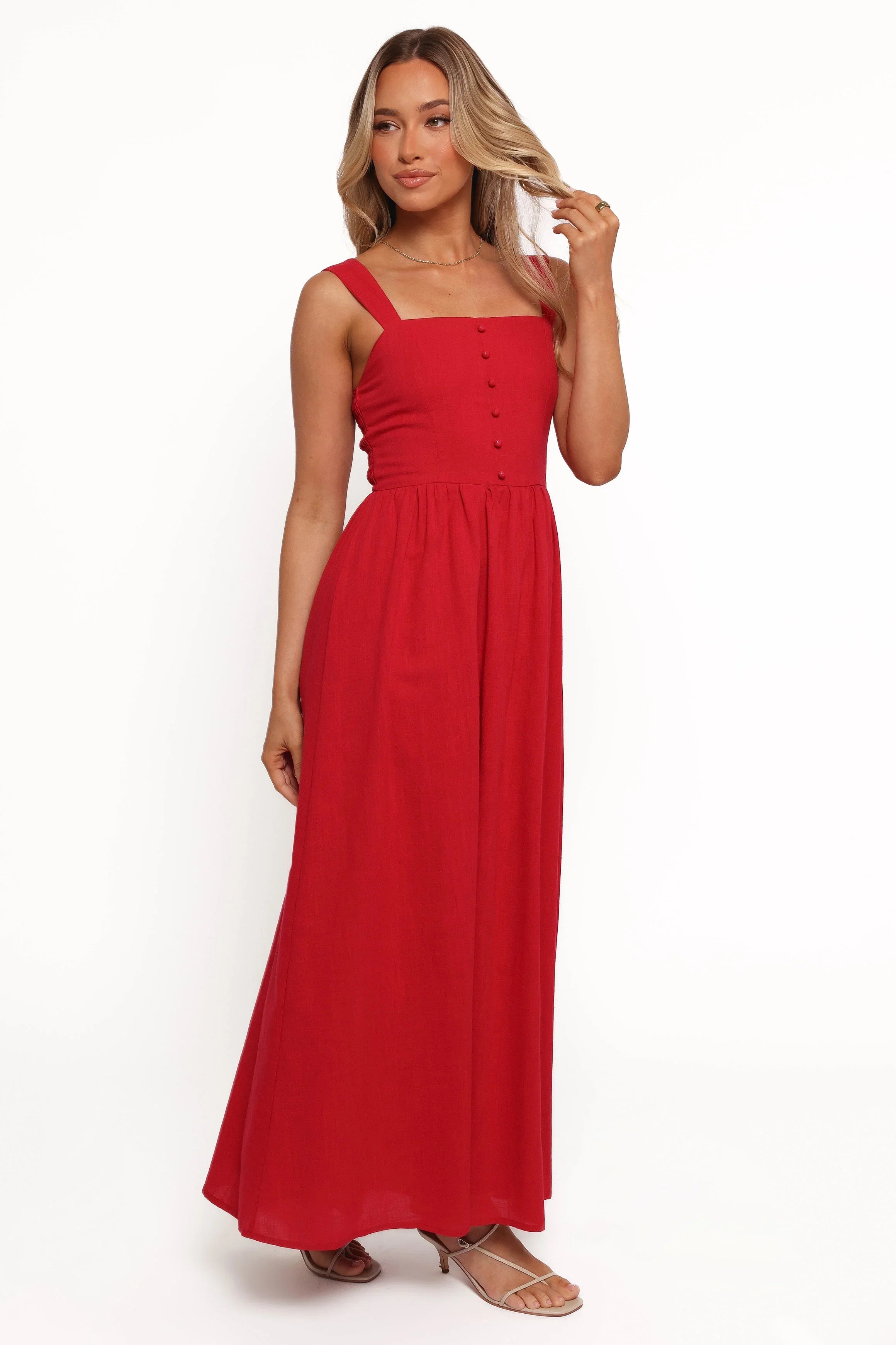 Caty Maxi Dress Red