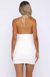 Two Become One Mini Dress Off White