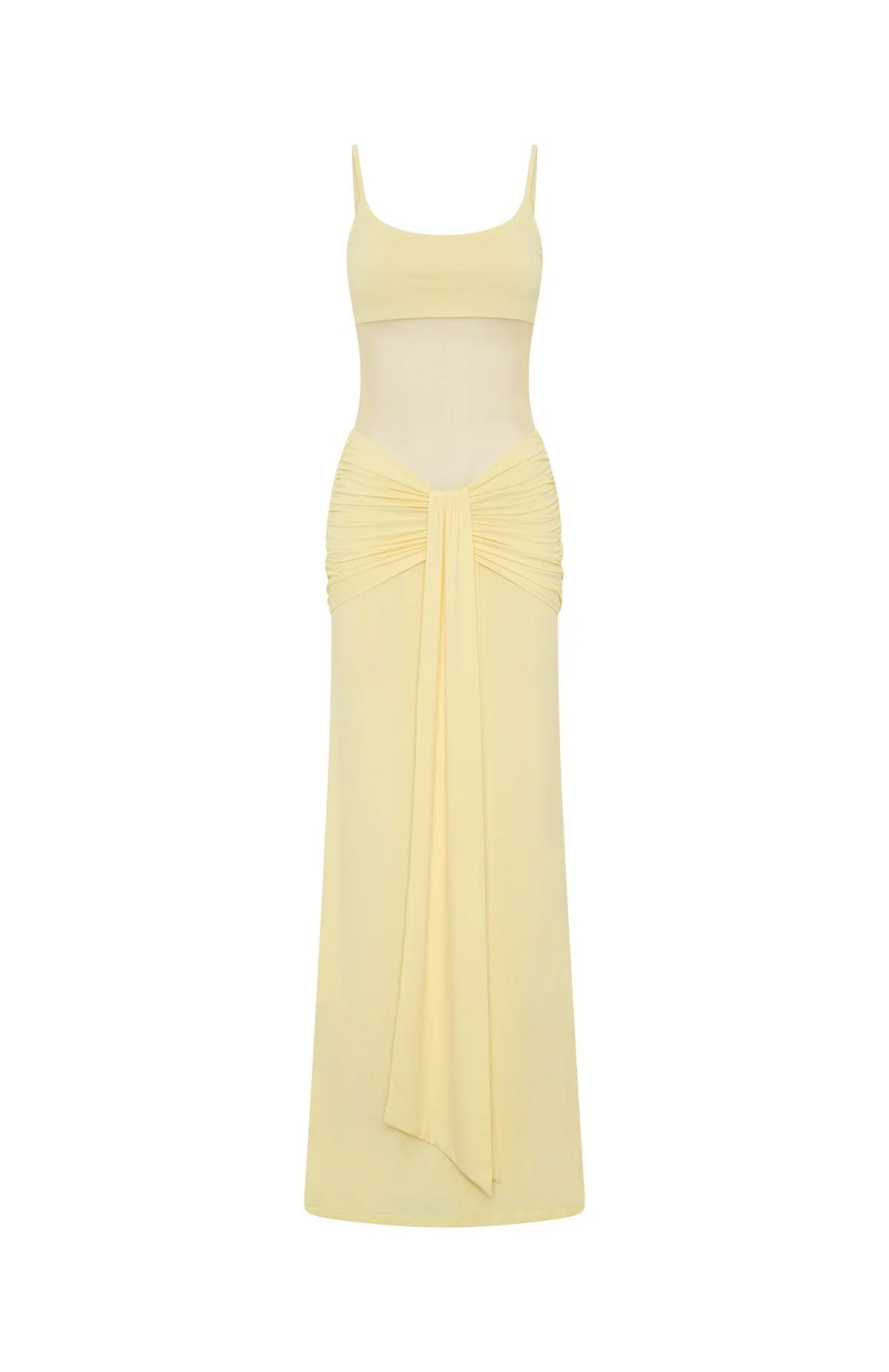 Confetti Skies Maxi Dress Lemon