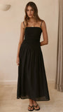 Valentina Maxi Dress Black