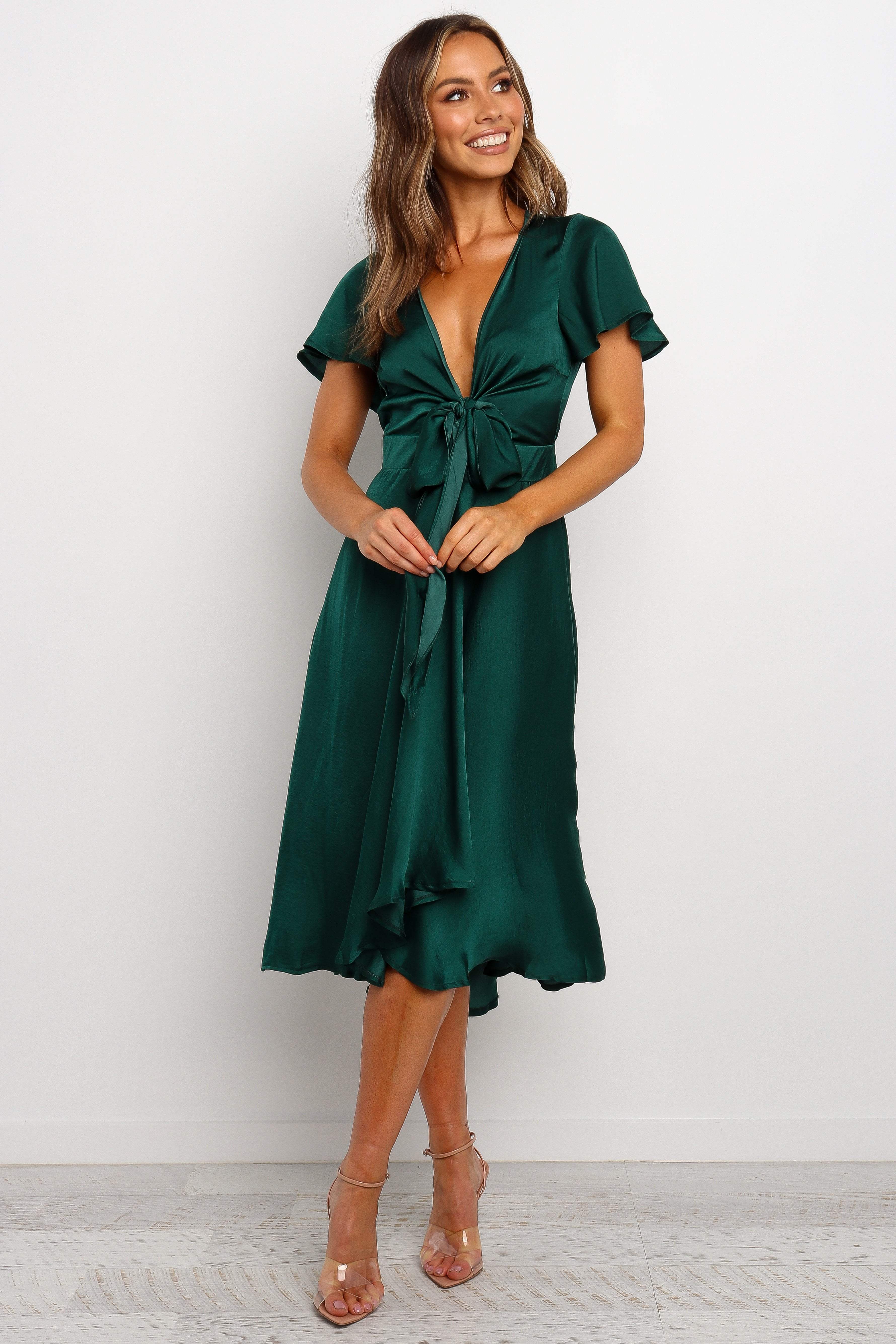 Montrose Dress Emerald
