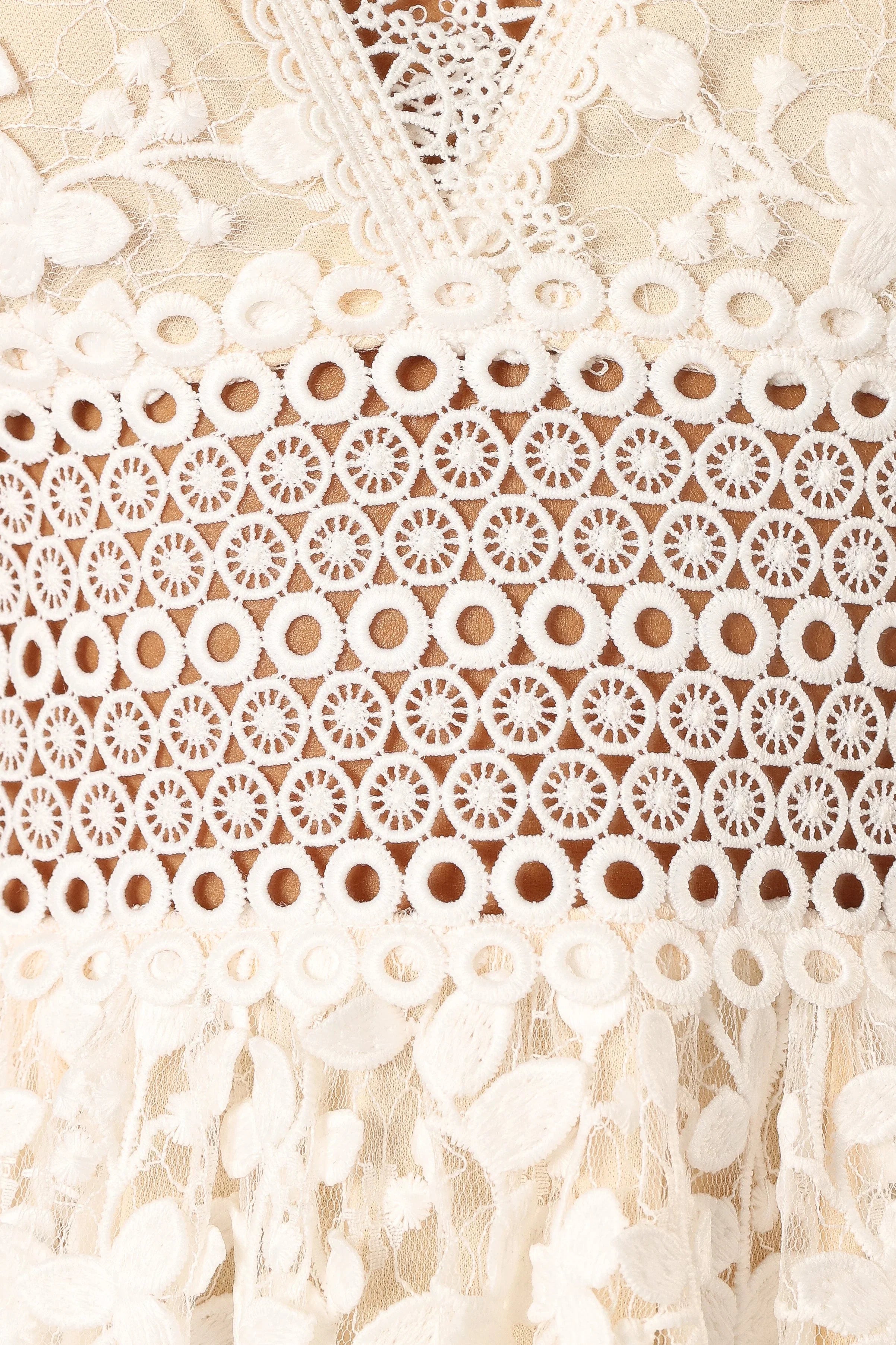 Fern Mini Dress White
