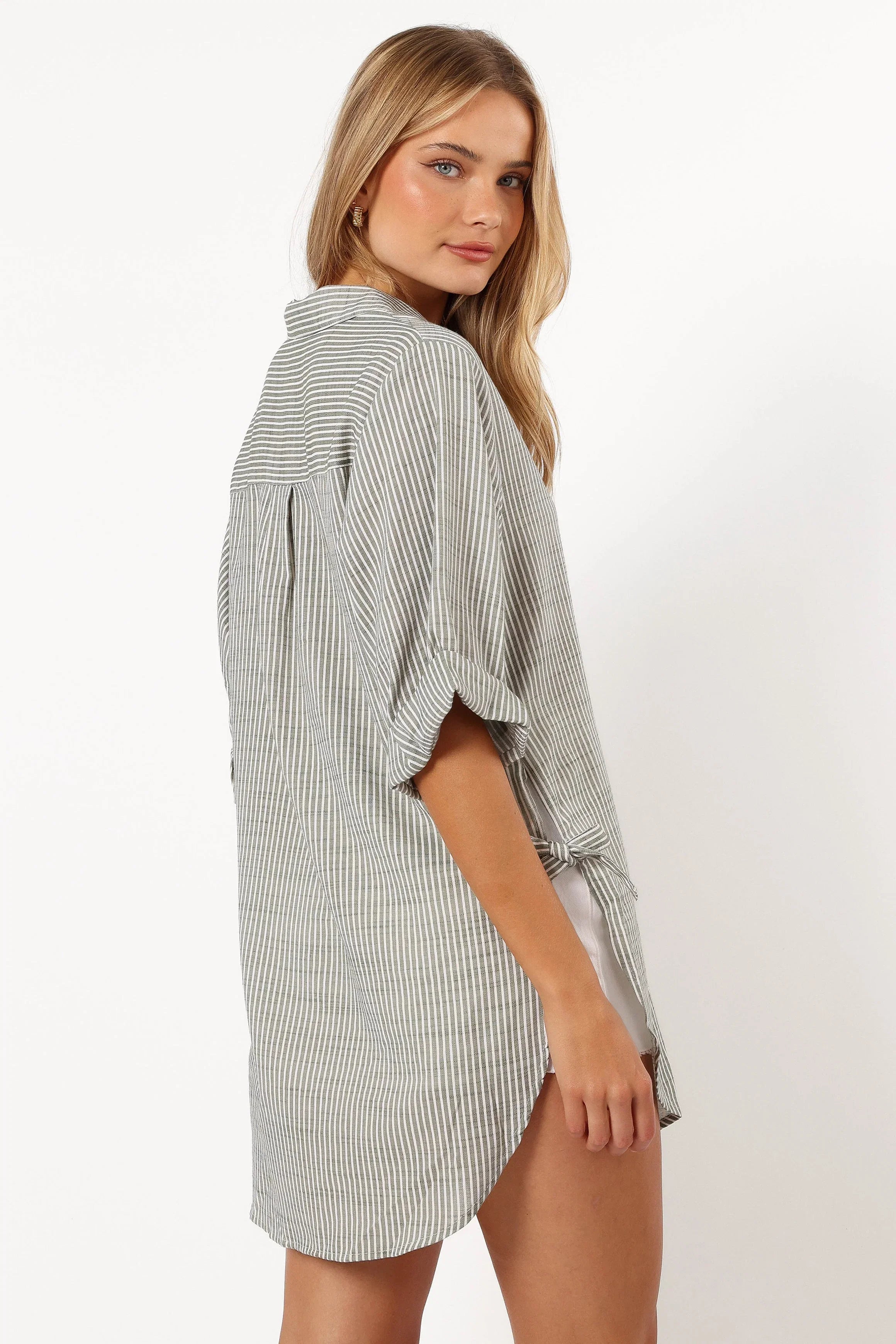Wren Oversized Shirt Olive