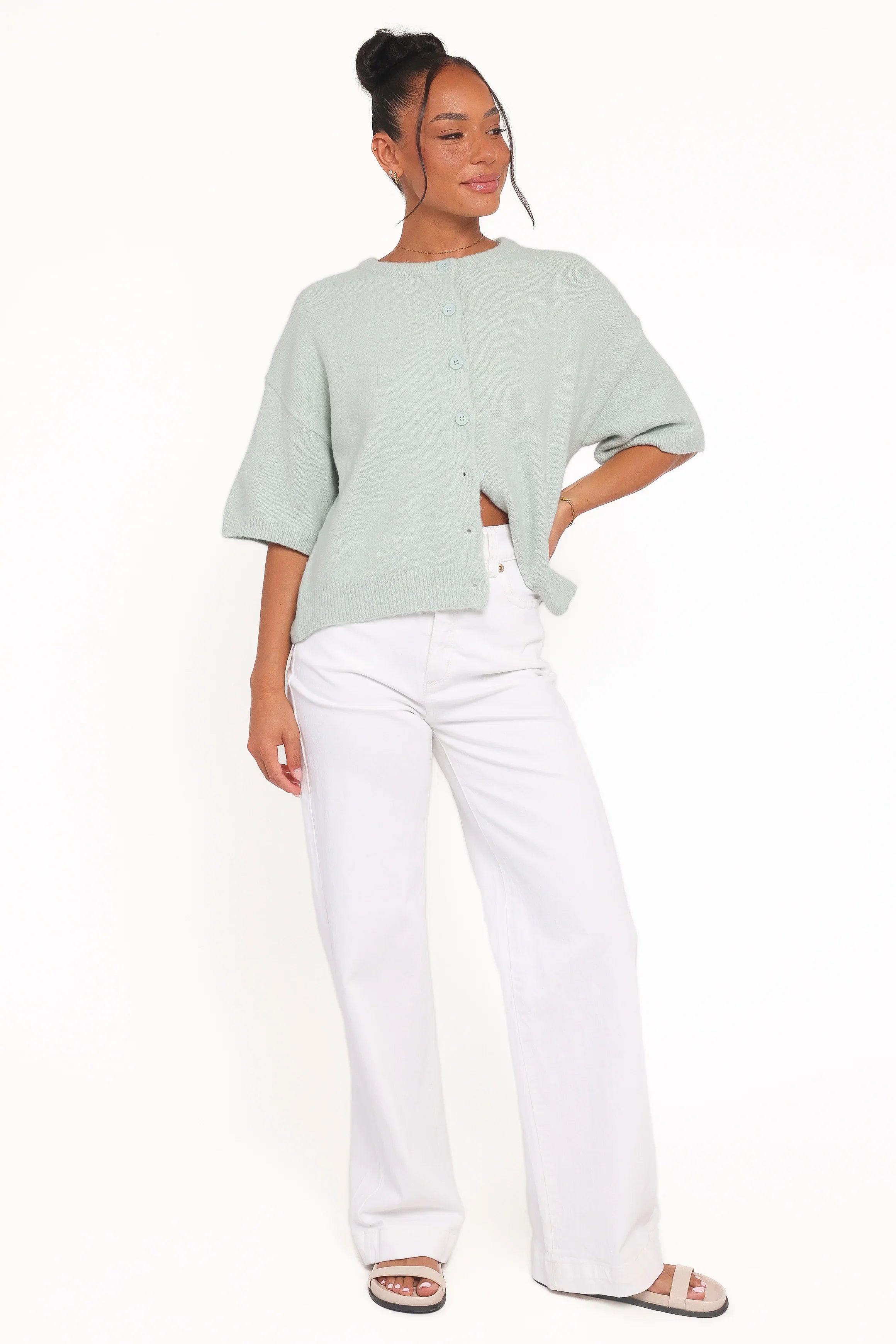 Lilith Knit Top Sage