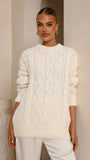 Valentina Knit Sweater Cream
