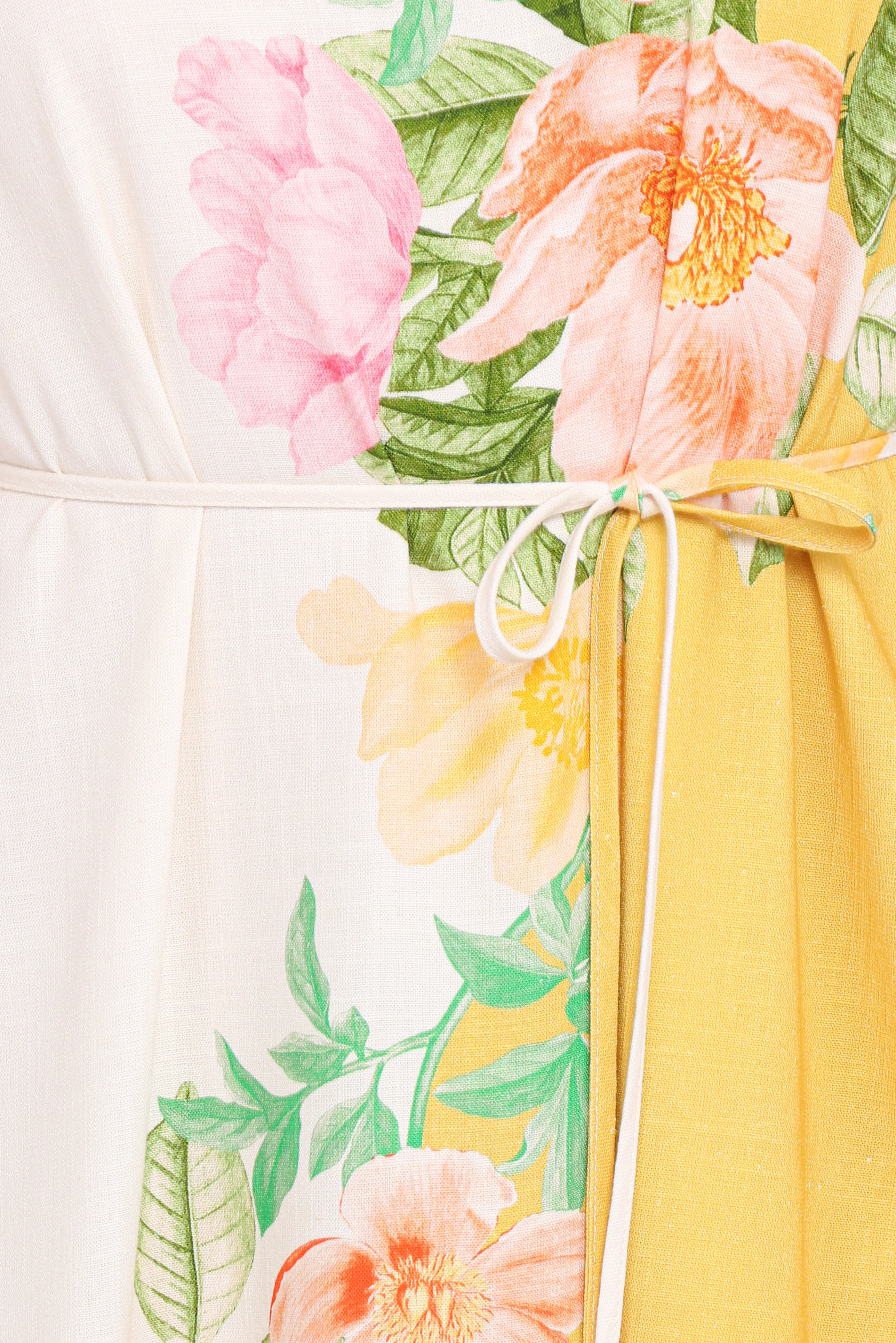 Marlia Maxi Dress Yellow Poppy