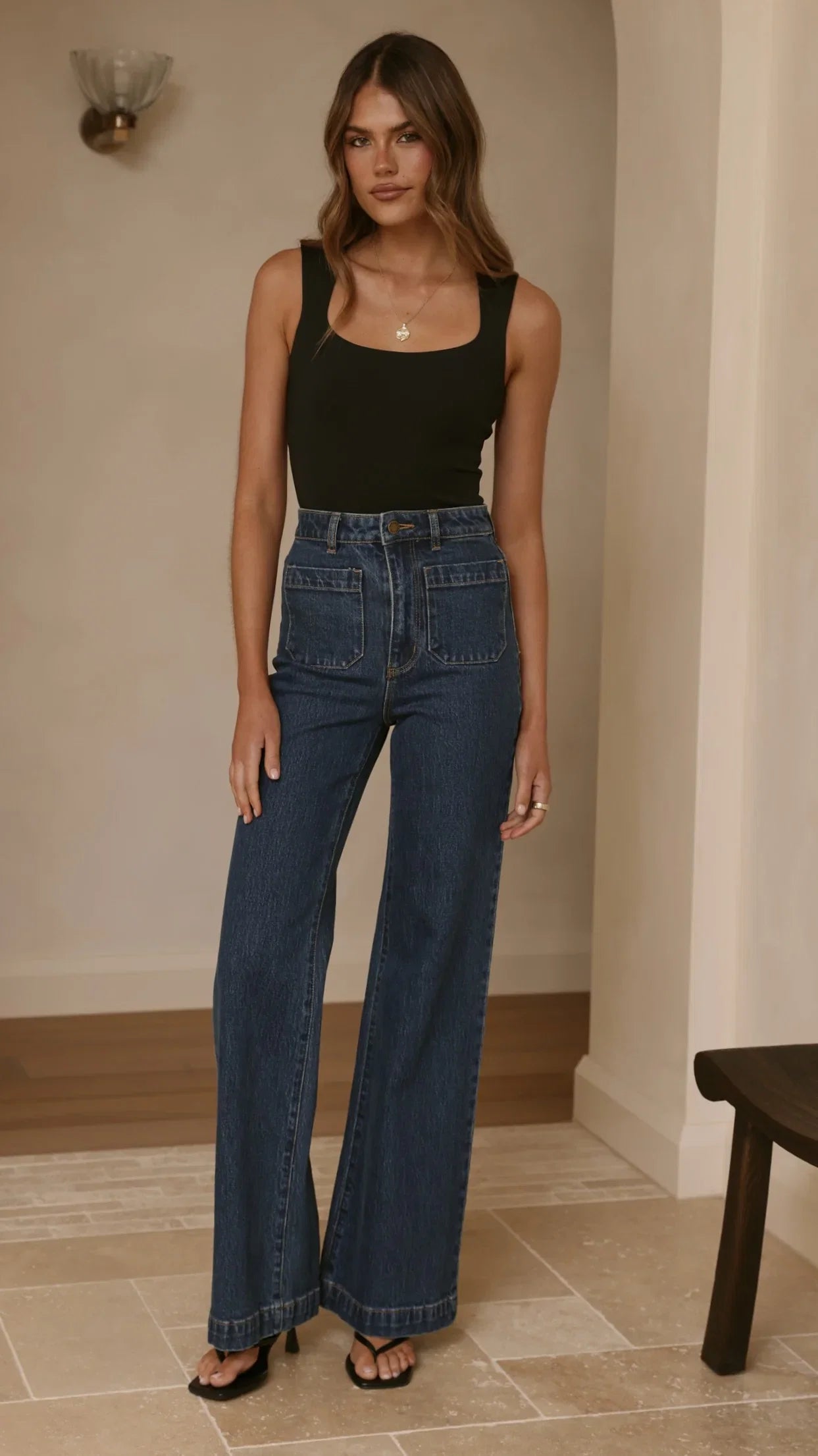 Rollas Sailor Jean Long Ashley Blue