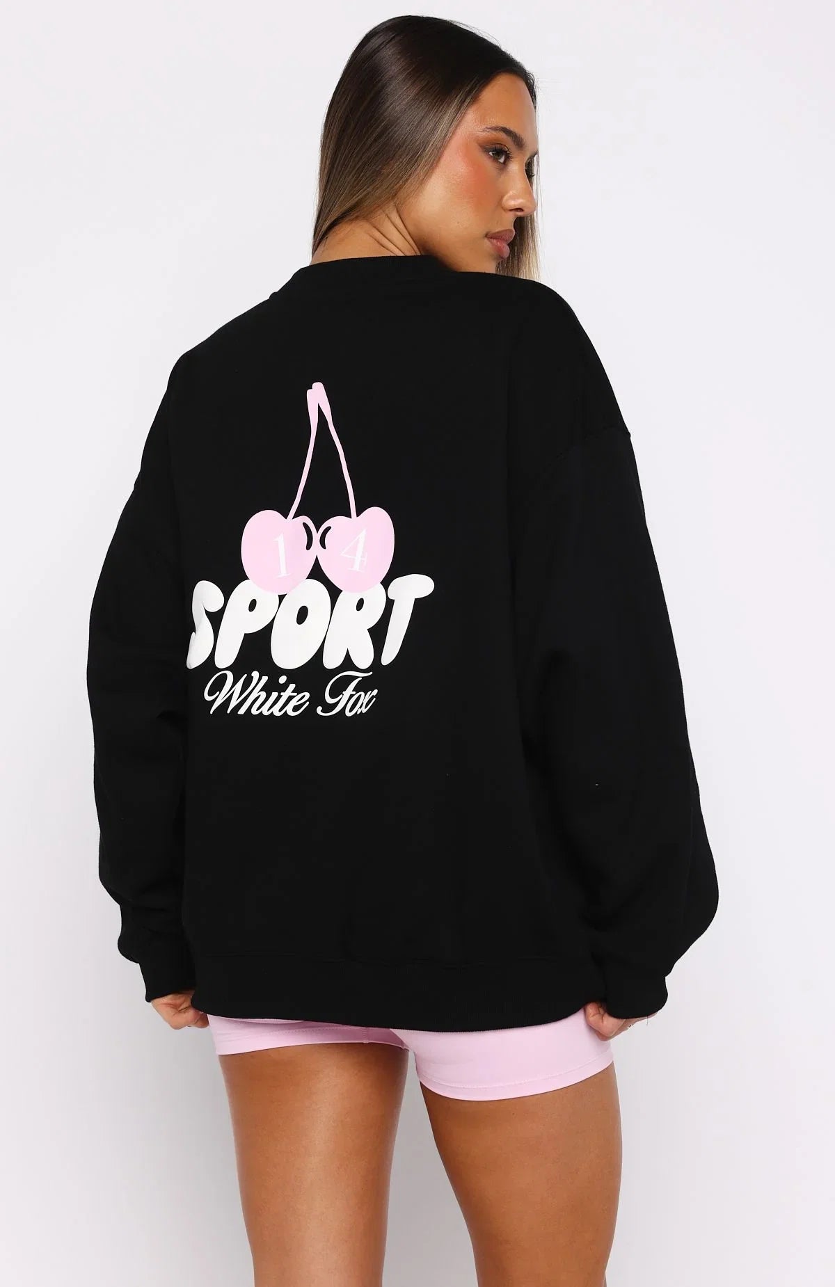 Club 14 Peyton Oversized Sweater Black