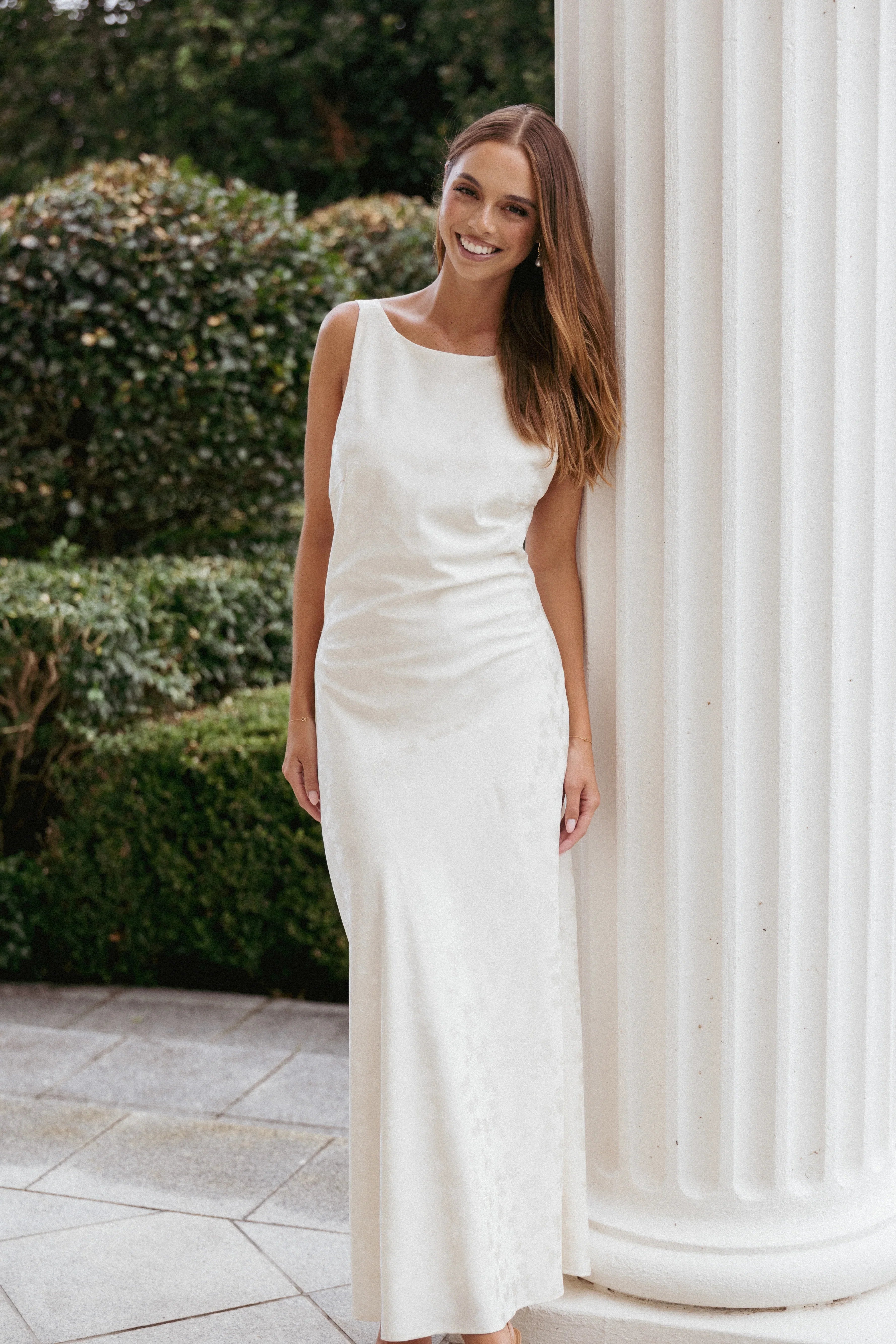Malie Maxi Dress Ivory