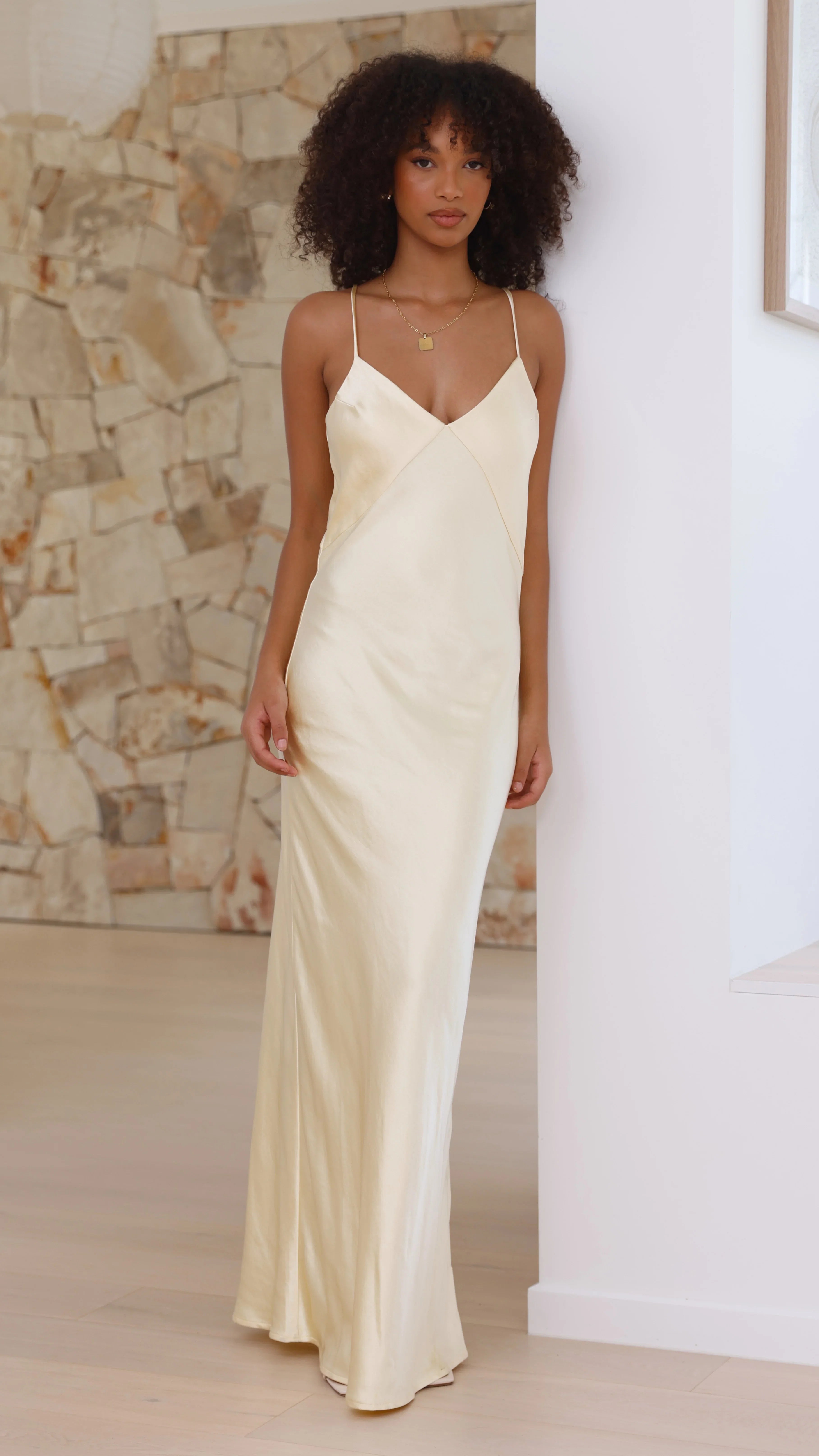 Gisella Maxi Dress Yellow