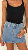 Abrand Aline Mini Skirt Jordan